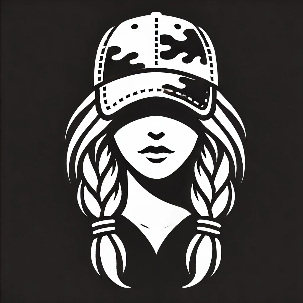 Darian Westing camo hat and braids logo